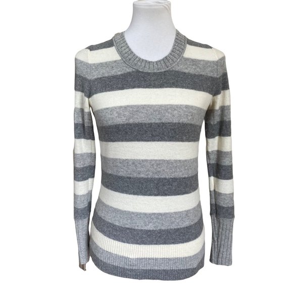 Banana Republic Sweaters - Banana Republic Sweater Striped Wool Cashmere Pullover Crewneck Women Size Small